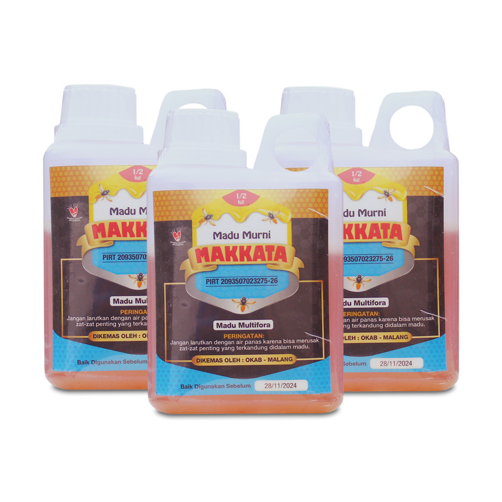 

Madu Hutan Original Makkata Madu Multiflora 500gr Tanpa Enzim Glukosa Dan Pengawet