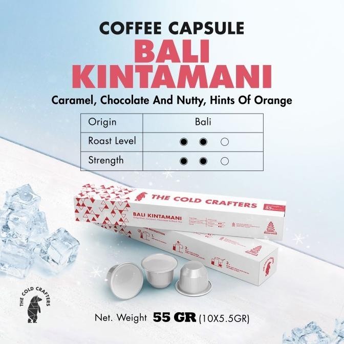 

Iced Coffee Capsule / Kapsul Kopi -Bali Kintamani Nespresso Compatible