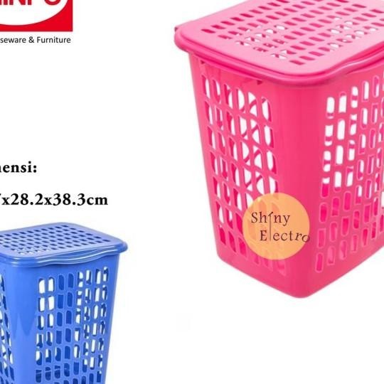 Keranjang Baju Shinpo Tempat Pakaian Storage Box Multifungsi Binatu