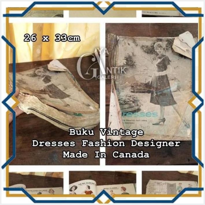 

[GAG] BUKU VINTAGE DRESSES FASHION DESIGNER MADE IN CANADA