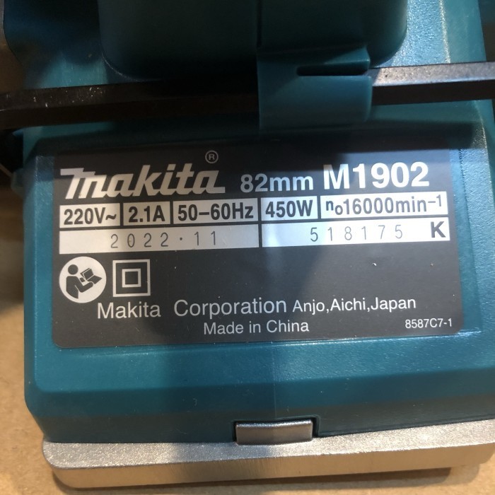 Mesin Serut Kayu/Planer Maktec Mt 192