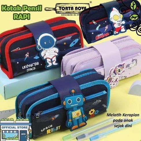 

Tempat pensil Anak Sekolah Ultraman Astronot Unicorn kotak pensil kain