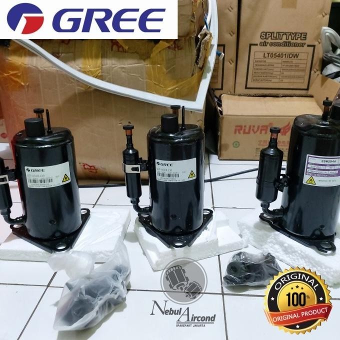 Kompresor AC Gree QXF-A040L130 Unit baru 0.5 pk 1/2 pk R32 Ori New