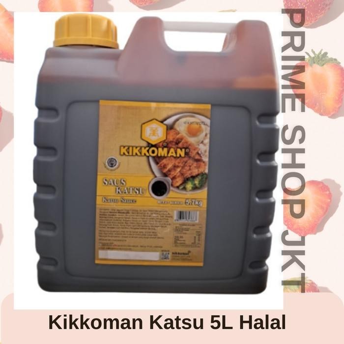 

Kikkoman Katsu Sauce Halal Saus Bumbu Katsu Jerigen 5L Kualitas Terbaik