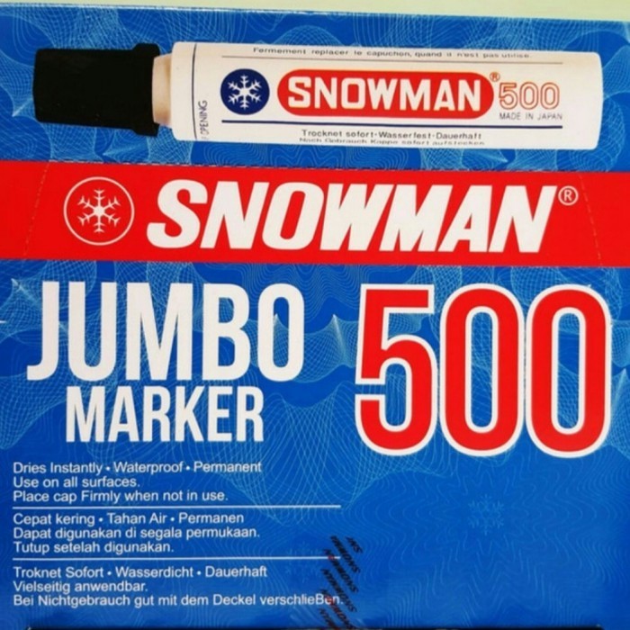 

Sarila Spidol Snowman Jumbo Marker 500