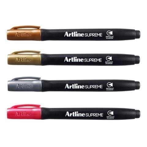 

Sarila Spidol Artline Permanent Supreme Metaliccolour Epf-790 @12Pcs Original