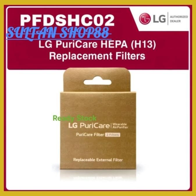 BEBAS ONGKIR - Hepa Filter LG Puricare Wearable Air Purifier Mask GEN 1 And GEN 2