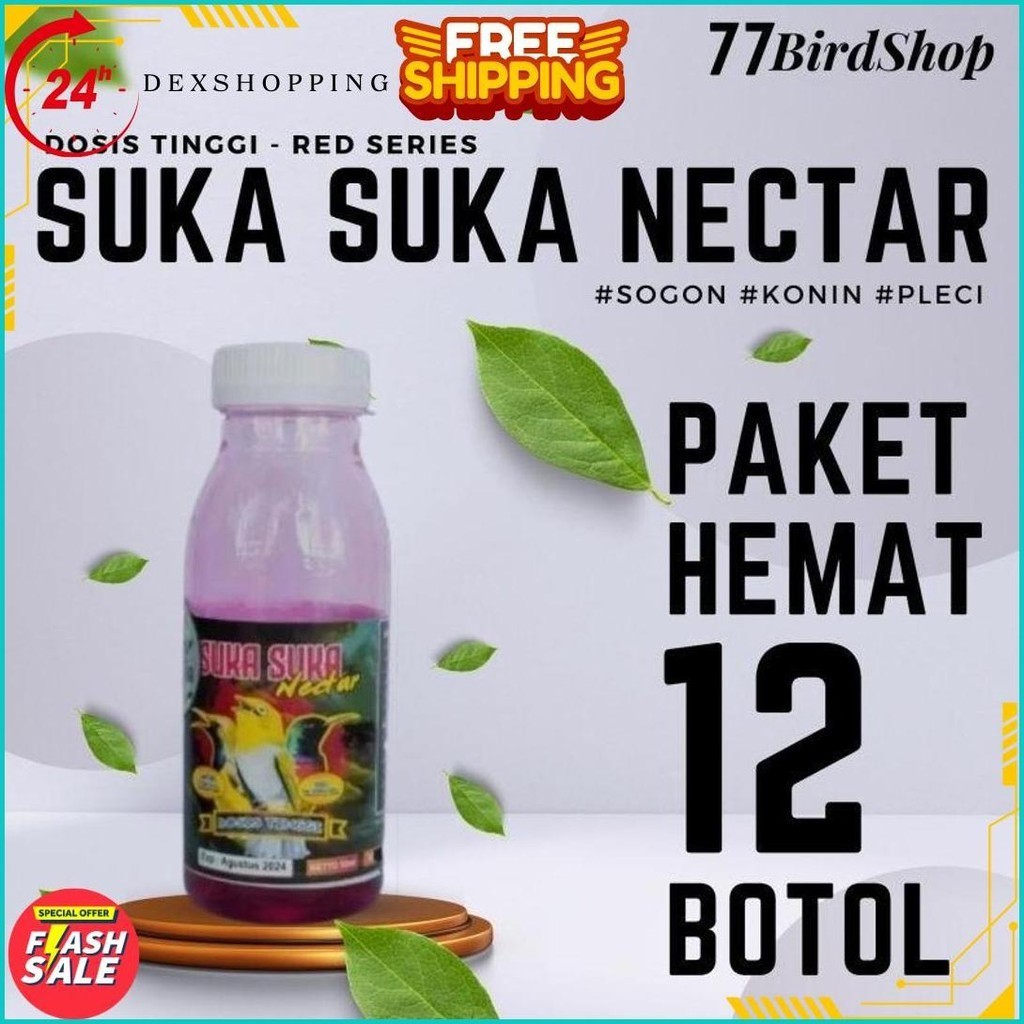 

Paket Hemat Suka Suka Nektar 1Lusin Terlaris