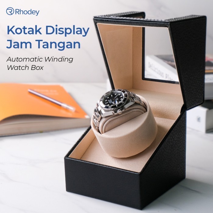 Kotak Tempat Jam Tangan Automatic Watch Winder 1 Slot