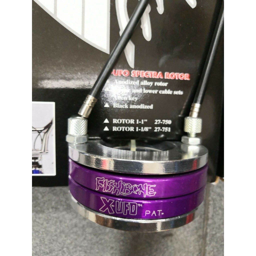 Sistem Rotor Gyro Fishbone BMX Gyro X-ufo Oldschool 1-1/8 "