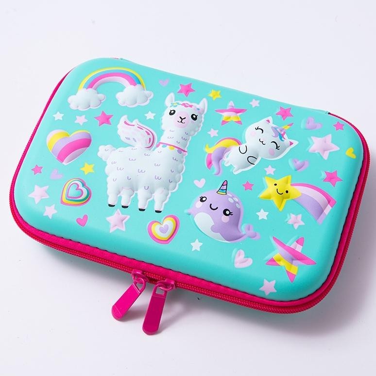 

Kotak Pensil Anak Tempat pensil 3D Timbul Hardcase astronot unicorn import kado ultah anak perempuan