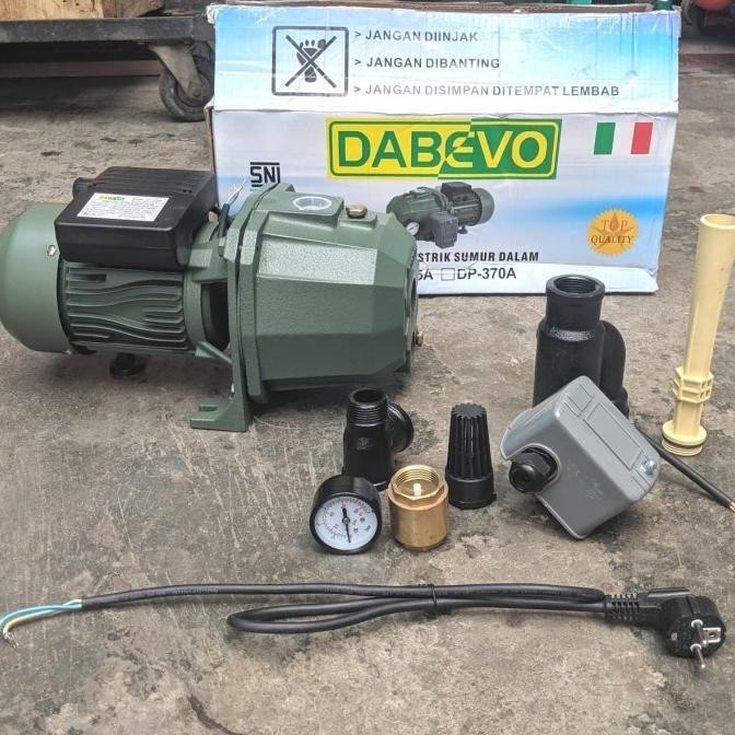 POMPA JET PUMP / SUMUR DALAM DABEVO DP-370A 40 METER HARGA SPESIAL