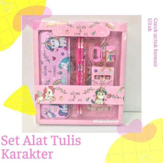 

Rq-56 Stasionary Set Alat Tulis Sekolah Anak Lengkap Karakter Little Pony Unicorn Frozen Spiderman BisaCod