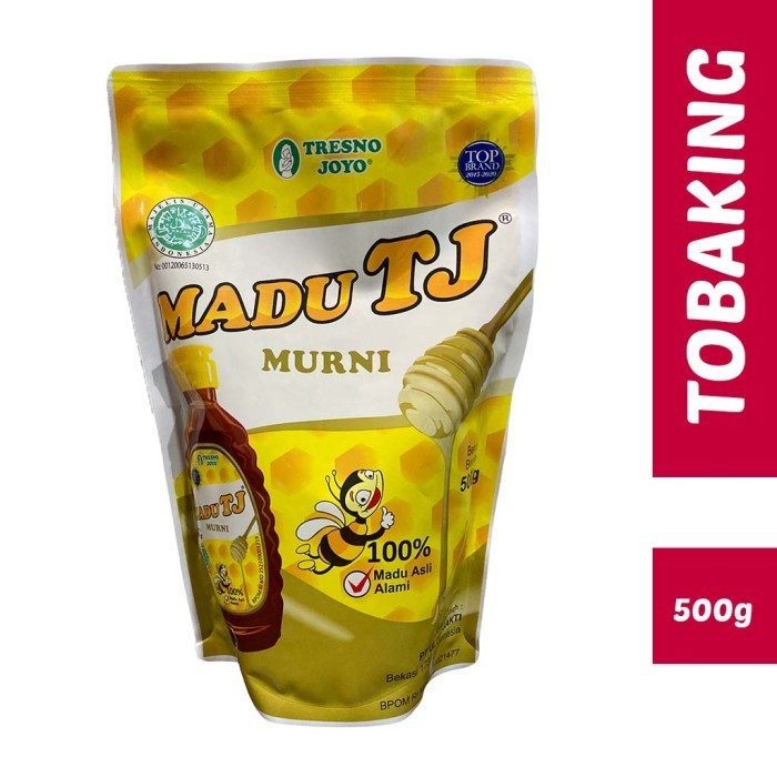 

Madu TJ Murni 500gr pouch Tresno Joyo HALAL madu asli