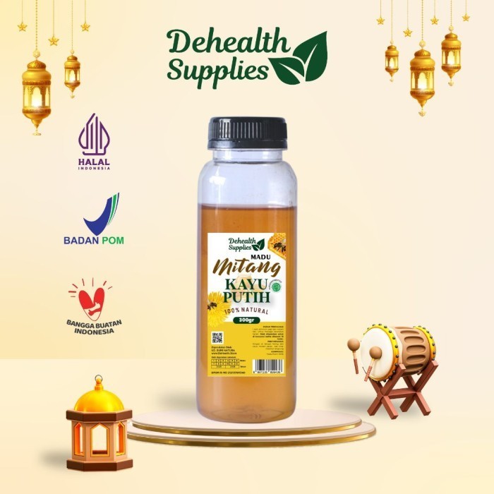

Dehealth Supplies Madu Mitang Kayu Putih 300gr