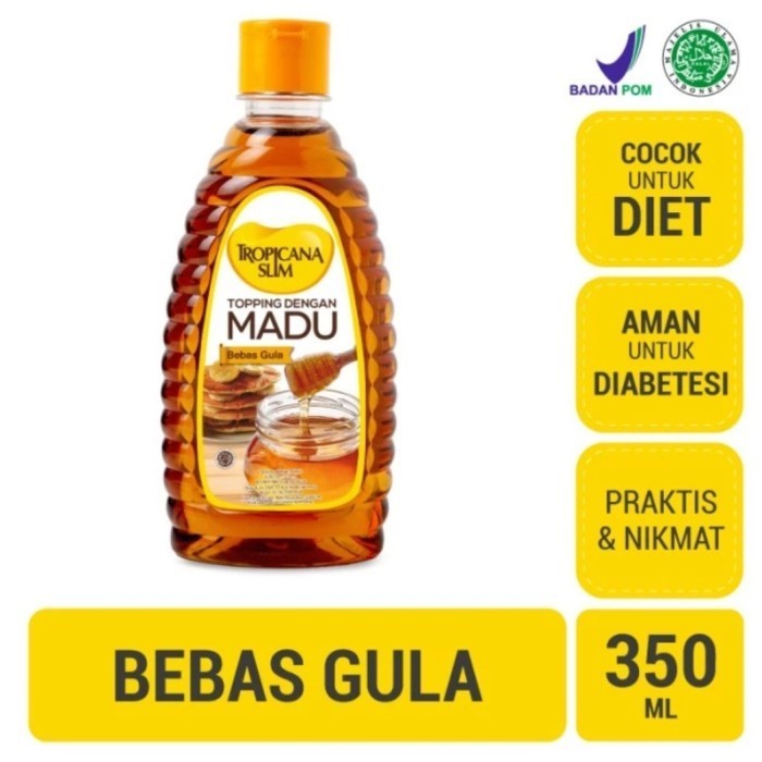 

Tropicana Slim Madu 350 ml 350ml - bebas gula / sugar free