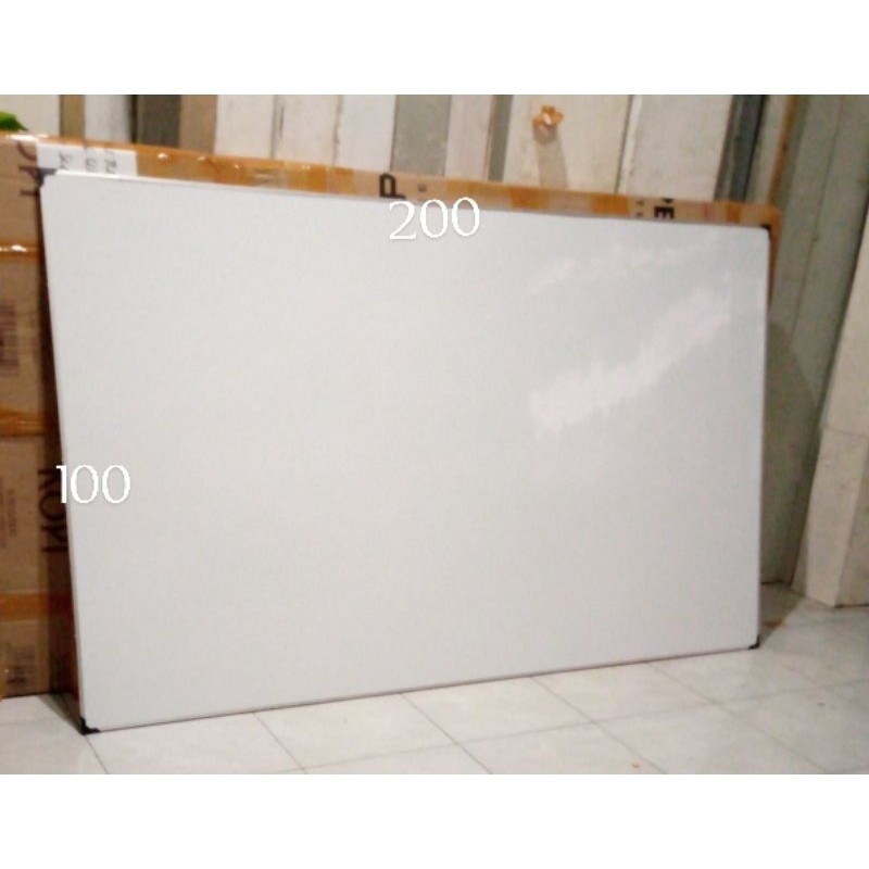 

WHITEBOARD 100 X 200 PAPAN TULIS PUTIH 100 x 200 cm
