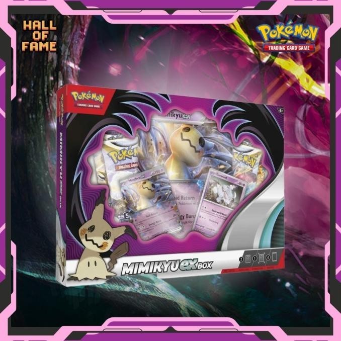 KARTU POKEMON TCG MIMIKYU EX BOX HIGH QUALITY