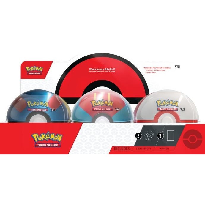 KARTU POKEMON TCG POKE BALL TIN 23Q3 MURAH