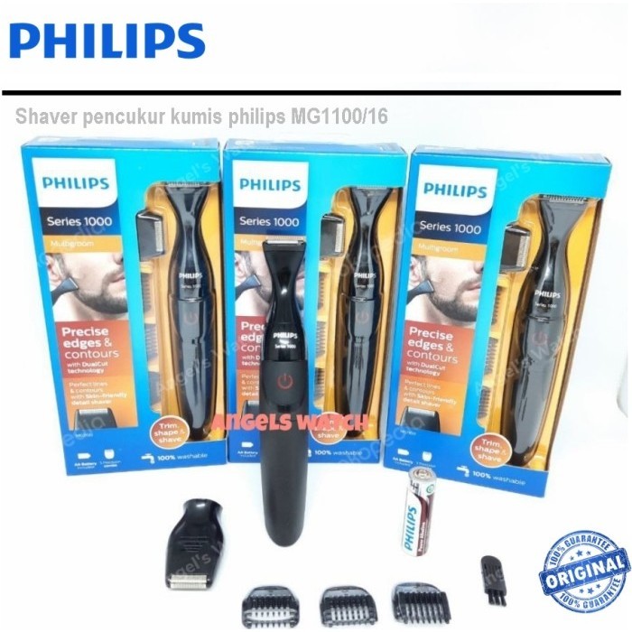 Shaver Pencukur Kumis Philips Mg110016 Pencukur Kumis Philips Mg1100