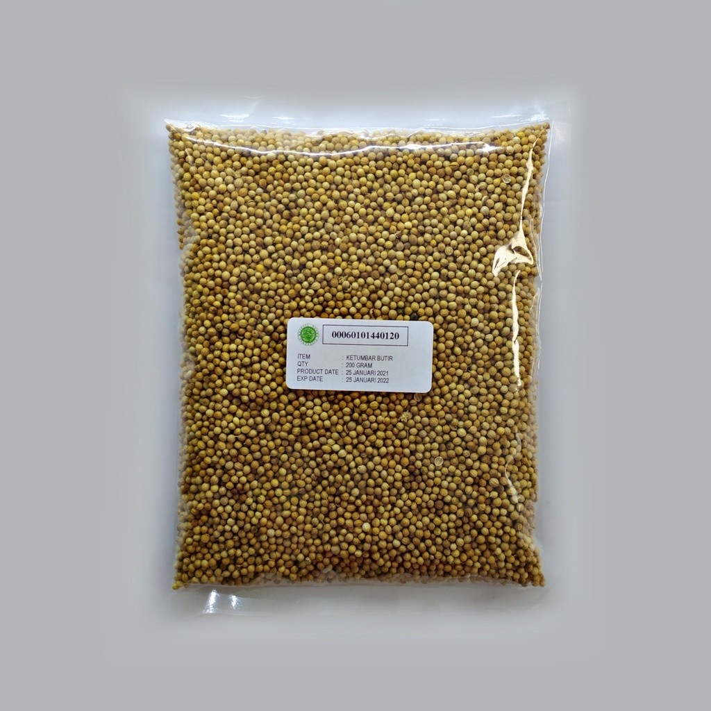 

KETUMBAR BIJI 200GR 100% ASLI & FRESH