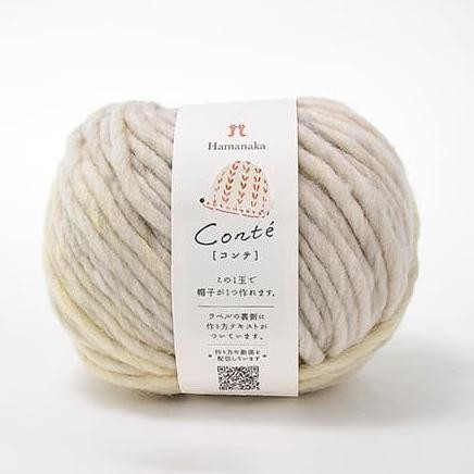 Conte benang rajut wool Hamanaka jepang bulky