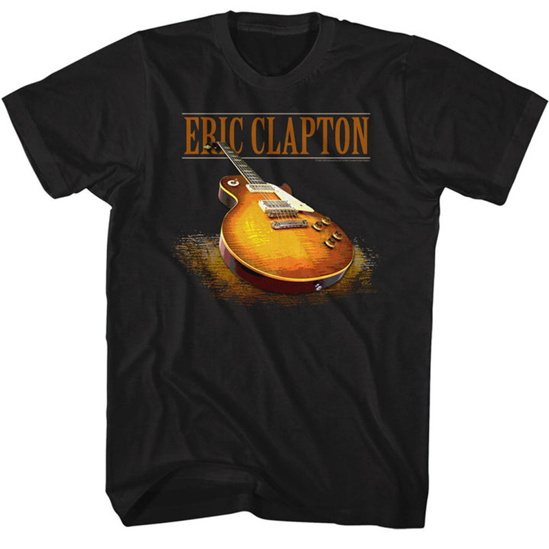 Eric Clapton Blackie Tour 2008 Kaus Fashion Musim Panas Pria Kaus Kasual Atasan Harajuku