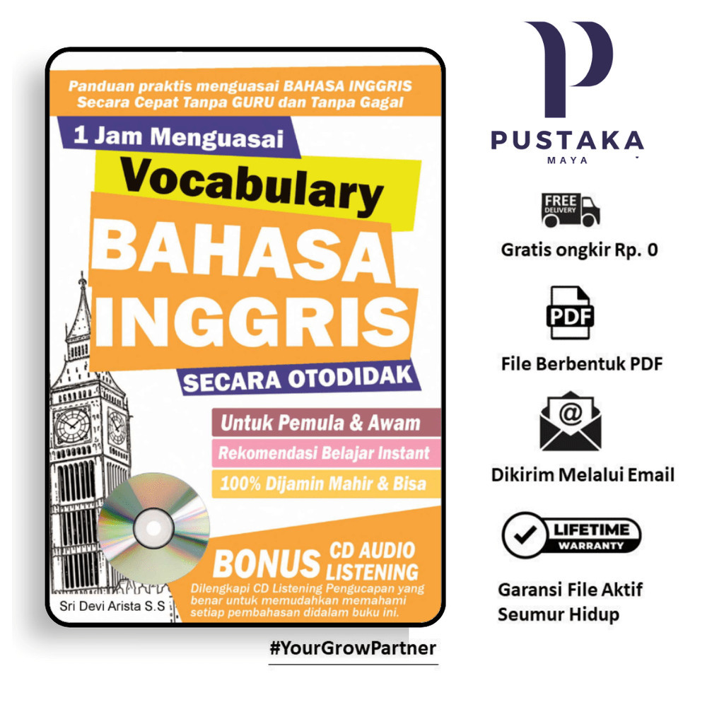

166. 1 JAM MENGUASAI VOCABULARY BAHASA INGGRIS SECARA OTODIDAK - [-]