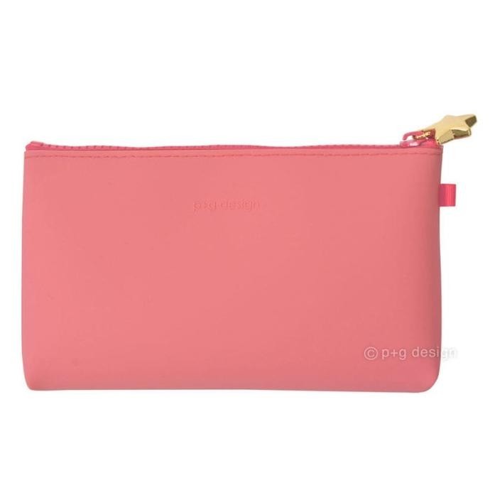 

Dompet clutch silicon kotak pensil Japan NUU fuwari