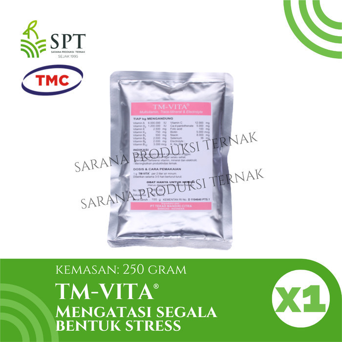 Ready TM VITA 250 GRAM OBAT AYAM MENGATASI STRESS VITAMIN SUPLEMEN