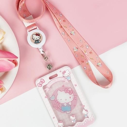 

Id Card Holder Name Tag Lanyard / Kalung Kartu Cute Sanrio Mascot 5
