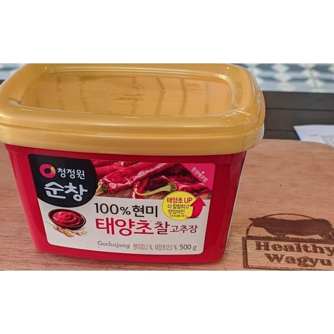 

Daesang Sunchang Gochujang Sambal Pasta Korea Hot Pepper Paste 500gr PM
