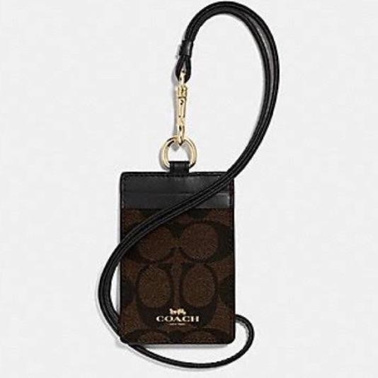 

F65573 Lanyard/Id Card Holder - Bla Brown
