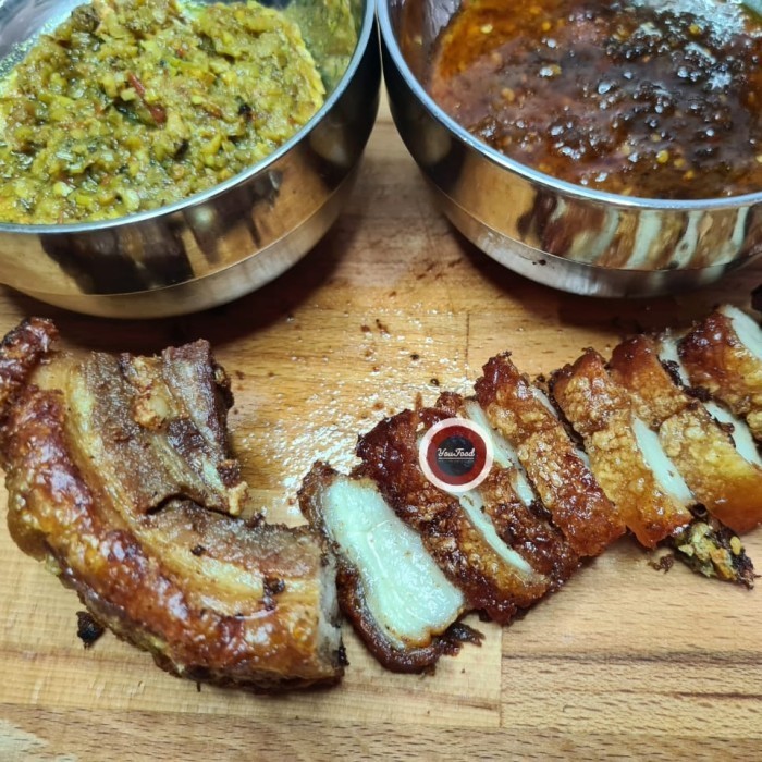 Far Babi Guling Bali - Samchan Guling Samsam - Crispy Pork Bali Premium