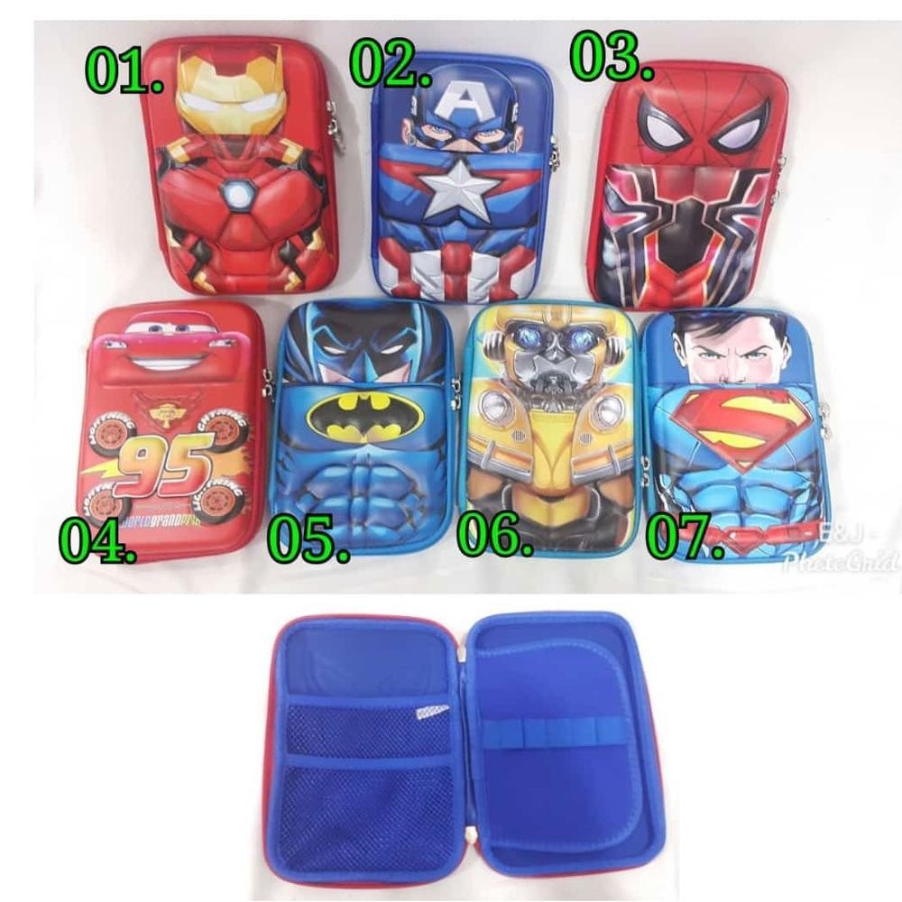 

Kotak / Tempat Pensil Ala Smiggle Motif SUPERHERO Bagus Murah