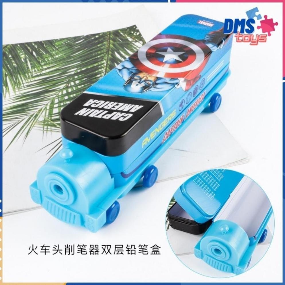 

Tempat Pensil Kaleng Case Pencil Kereta Karakter DMS.Toys