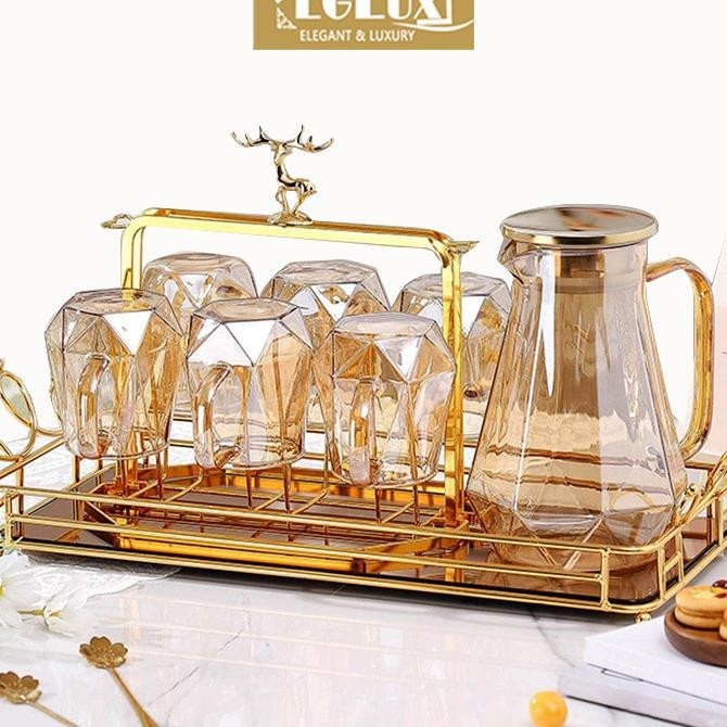 Teko Gelas Set Mewah Teko Picher 7 In 1