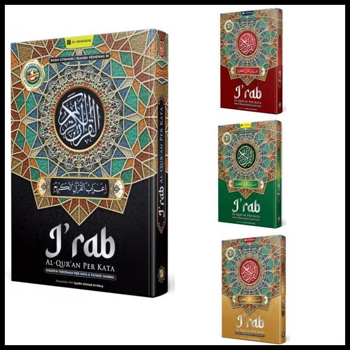 

Alquran I'Rab Tajwid Terjemah Perkata Dilengkapi Nahwu Shorof Uk A5