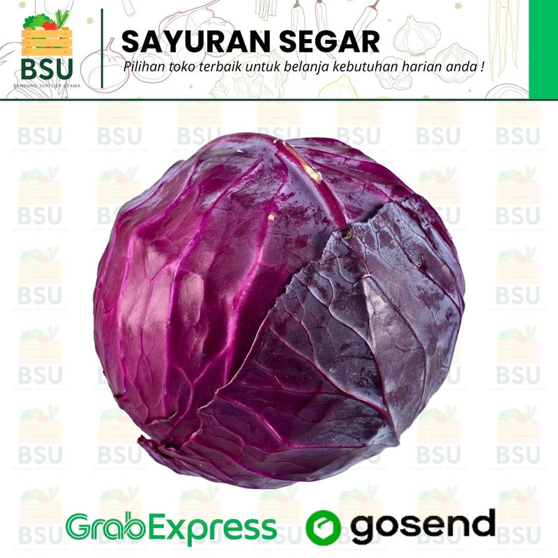 

Sayuran Segar Bandung - Kol Merah / Kol Ungu 1 kg
