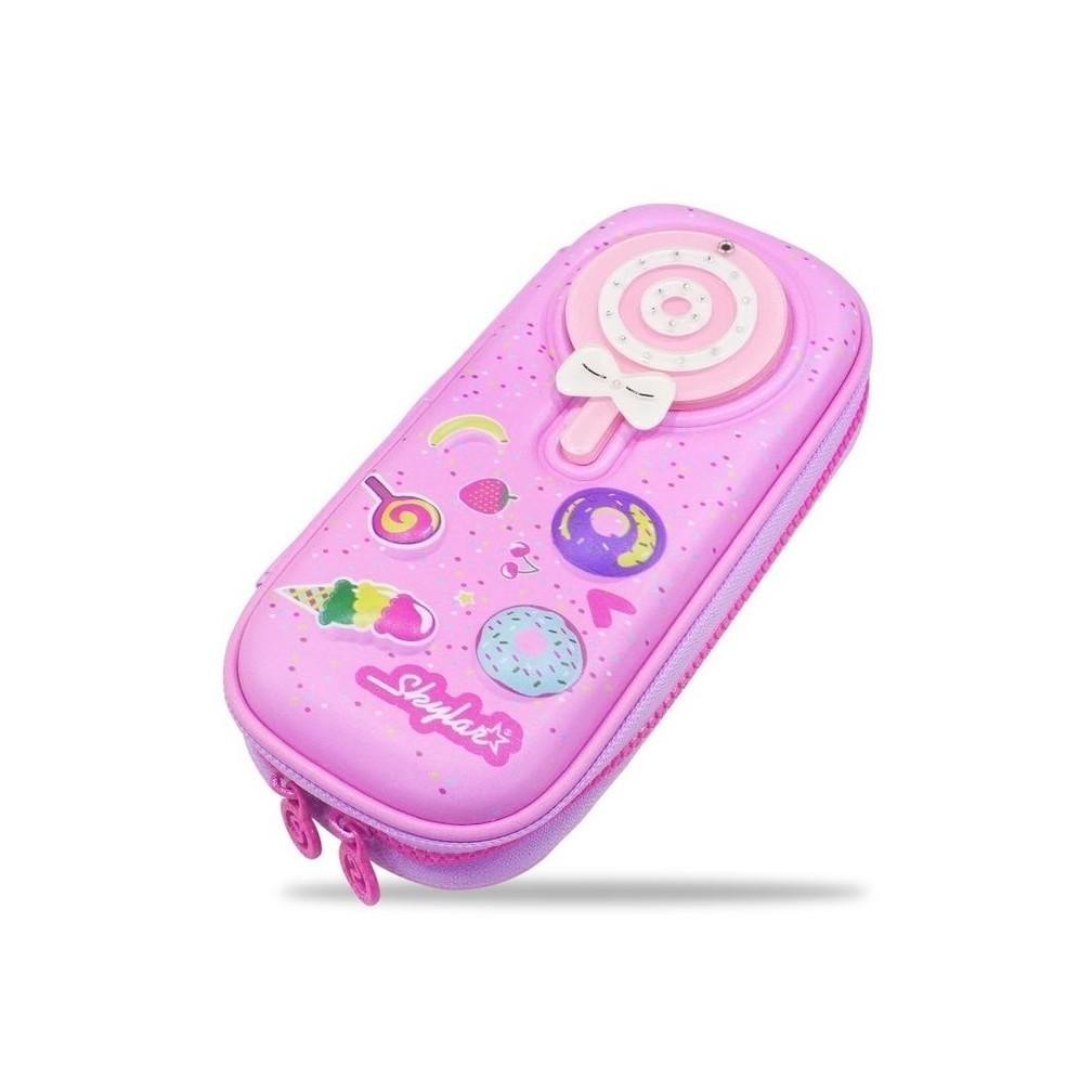 

Up15 Tempat Pensil 3D Kaca Sekolah Karakter Anak Timbul Lucu Kotak Alat Tulis Anak Sekolah Original