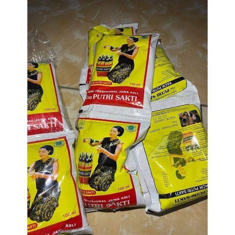 

Jamu Tradisional Putri Sakti Sachet