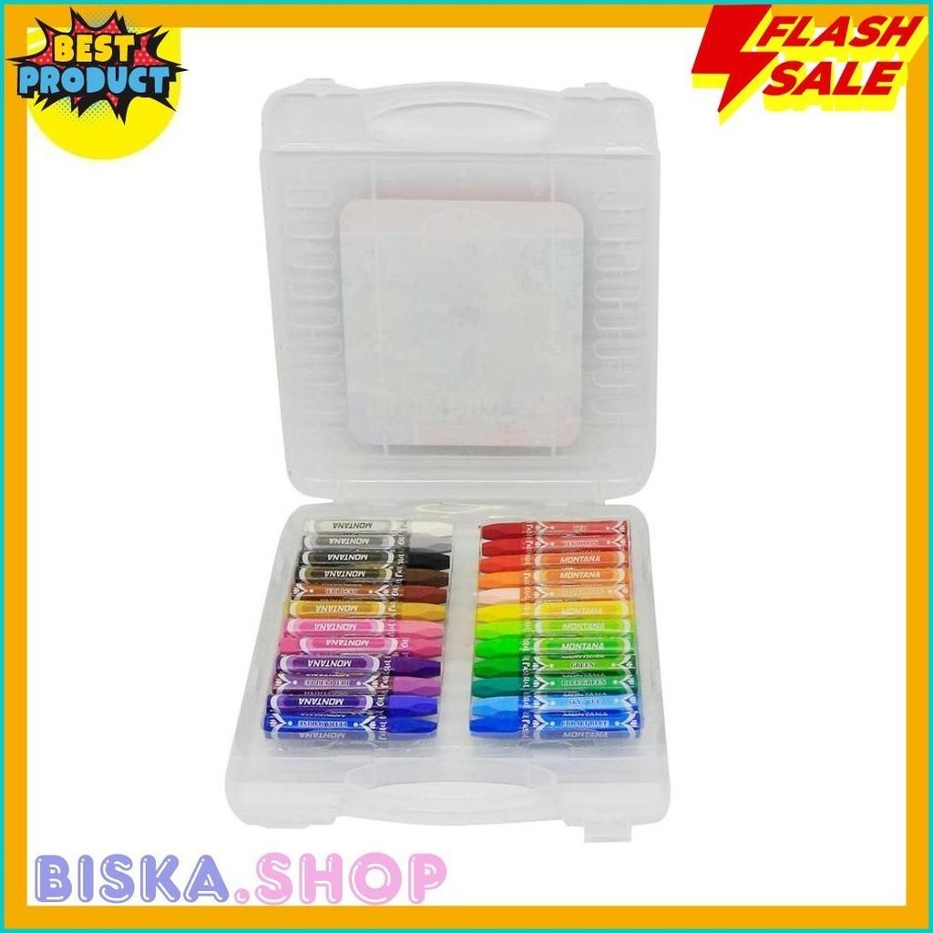 

Montana Oil Pastel / Krayon Minyak Montana Top-24B / 24 Warna / Colors (Lagi Viral)