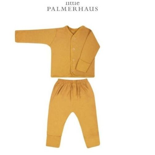 Little Palmerhaus - Button Tee Long Sleeve Girl (Baju Celana Bayi)
