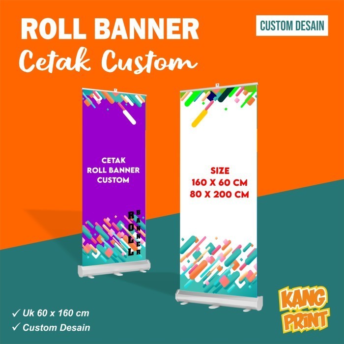 Roll Up Banner Standing Banner Murah