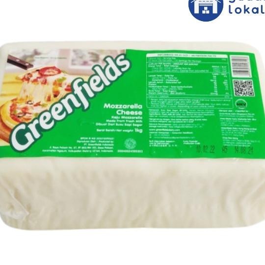 Keju Mozarella Greenfields 1Kg