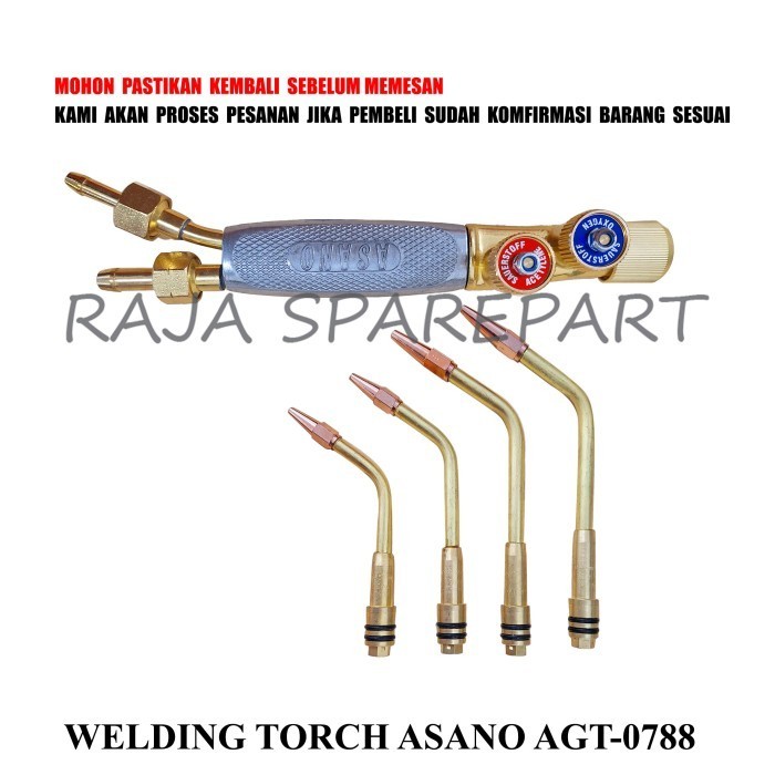 paling diminati] BLENDER LAS WELDING TORCH/GLOOR TORCH/WELDING TORCH ASANO AGT-0788