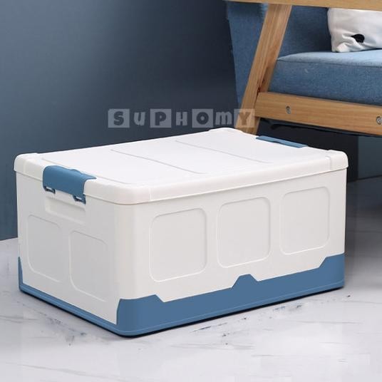 Container Box Besar Foldable Storage Box Kotak Lipat Kontainer Plastik