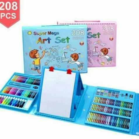 

Promo Special Crayon Art Set Colouring Box/ Krayon Lengkap/ Set Mewarnai Cod