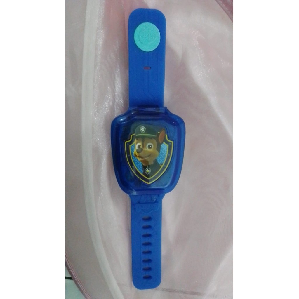 Jam tangan anak Paw Patrol Vtech canggih mainan blue