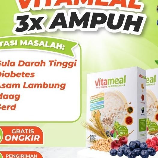 

Vitameal Sereal Ampuh Atasi Asam Lambung Turunkan Gula Darah Diabetes